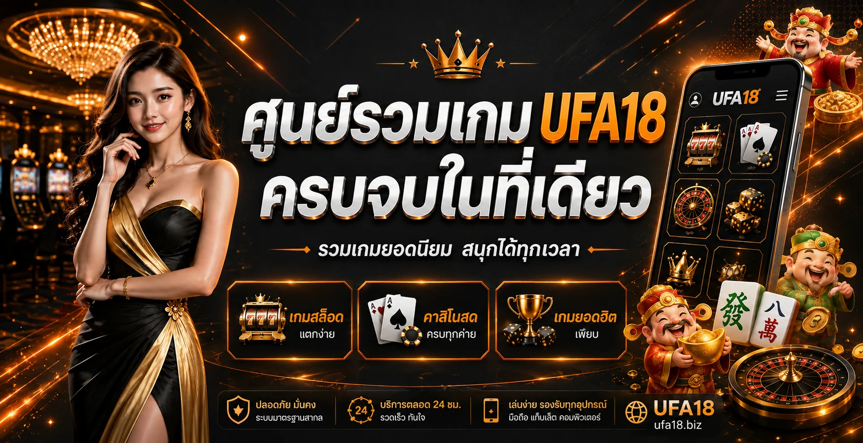 ภาพรวมบริการ UFA18 เกมออนไลน์และการใช้งานผ่านมือถือ